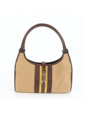 Gucci Jackie Sherry Line 002 Leather Shoulder Bag Hand Eem